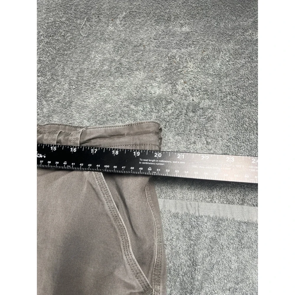 Duluth Trading Co Flex Fire‎ Hose Work Pants Tan Cargo Pockets Mens 40x32